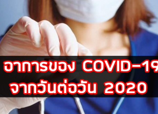 อาการของ COVID-19 จากวันต่อวัน 2020