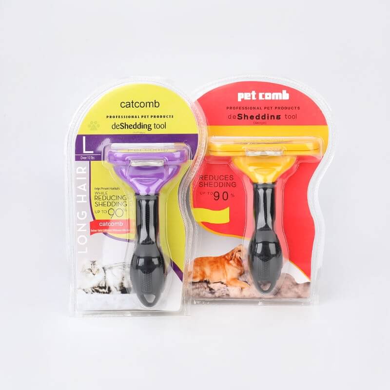 L-pet แปรงดันขน หวีสุนัข หวีแปรงขน หวีขนหมา Pet Brush