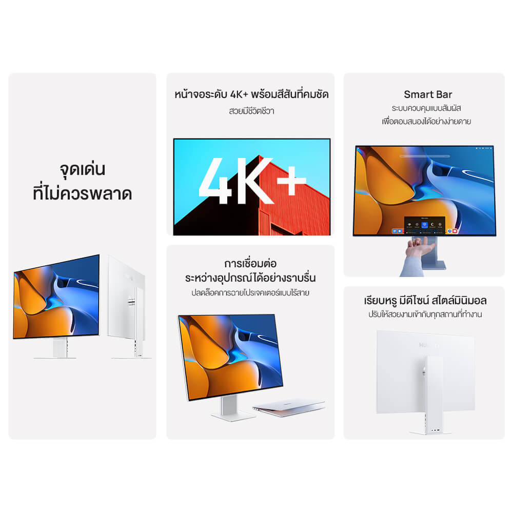 6 สิ่งที่คุณต้องรัก Huawei MateView