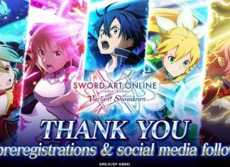 Sword Art Online Variant Showdown