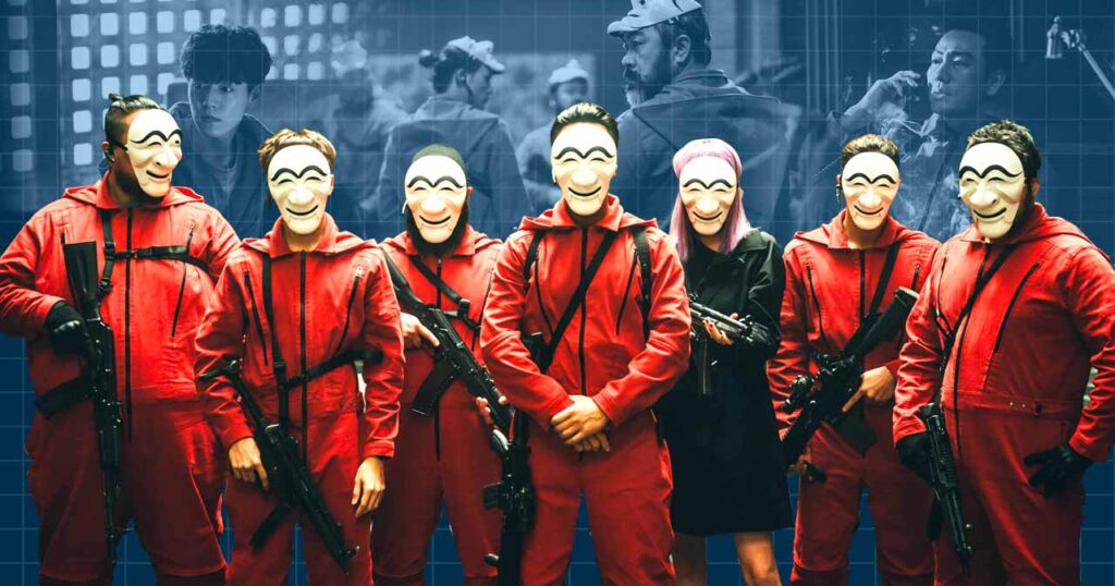 10 ซีรีส์เกาหลี Money Heist Korea