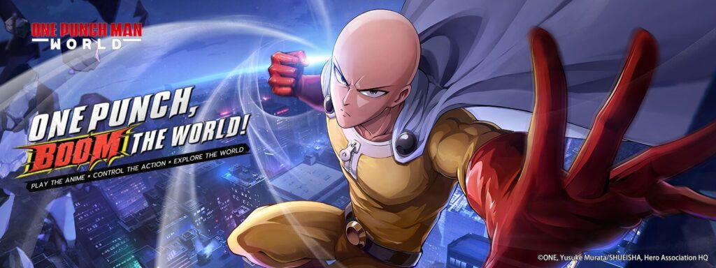 แจกโค้ดเกม One Punch Man World อัพเดทล่าสุด 2023