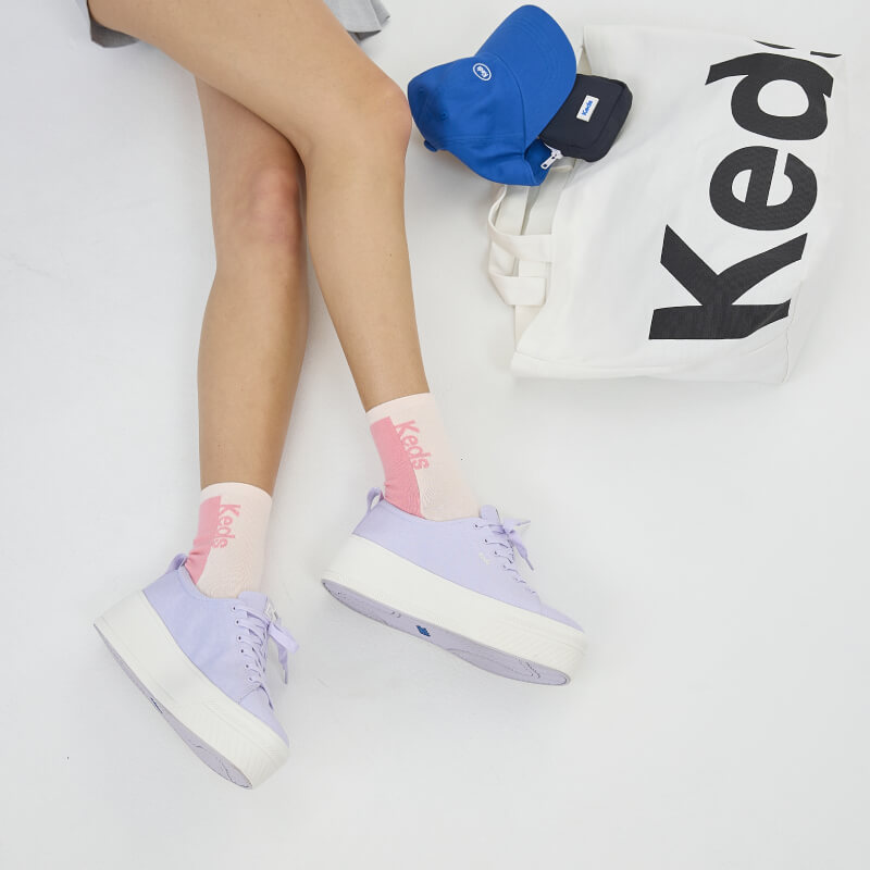 รองเท้าผ้าใบ Keds รุ่น Skyler Canvas Sneaker Lilac