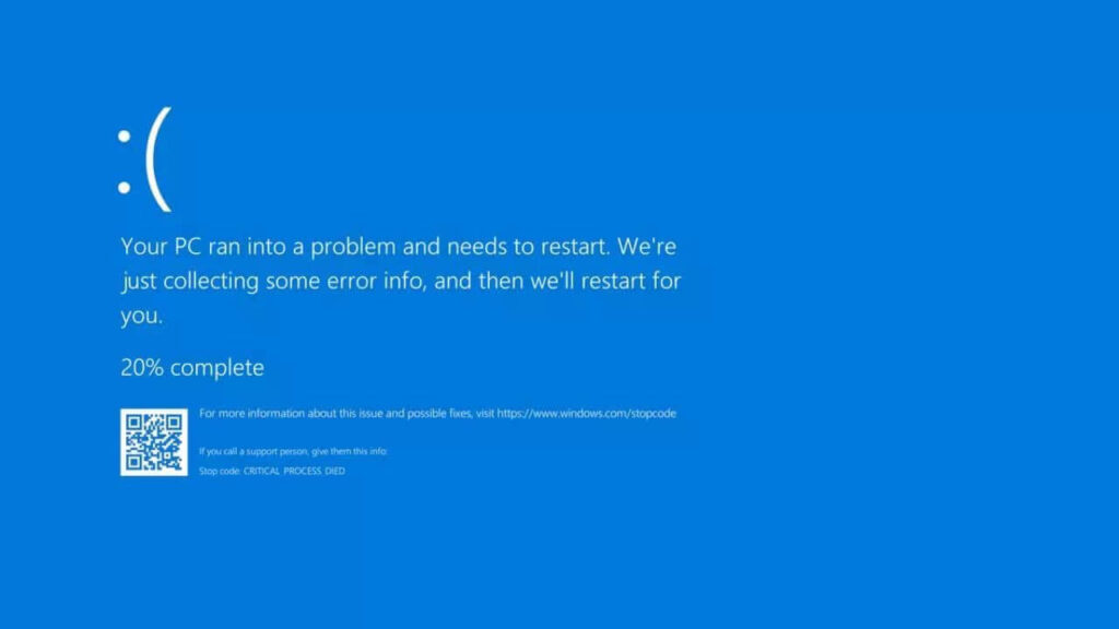 อัปเดต CrowdStrike ทํา Windows จอฟ้า BSOD