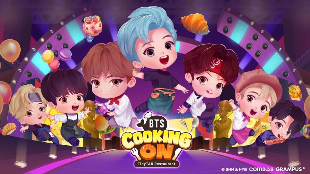 BTS Cooking On TinyTAN