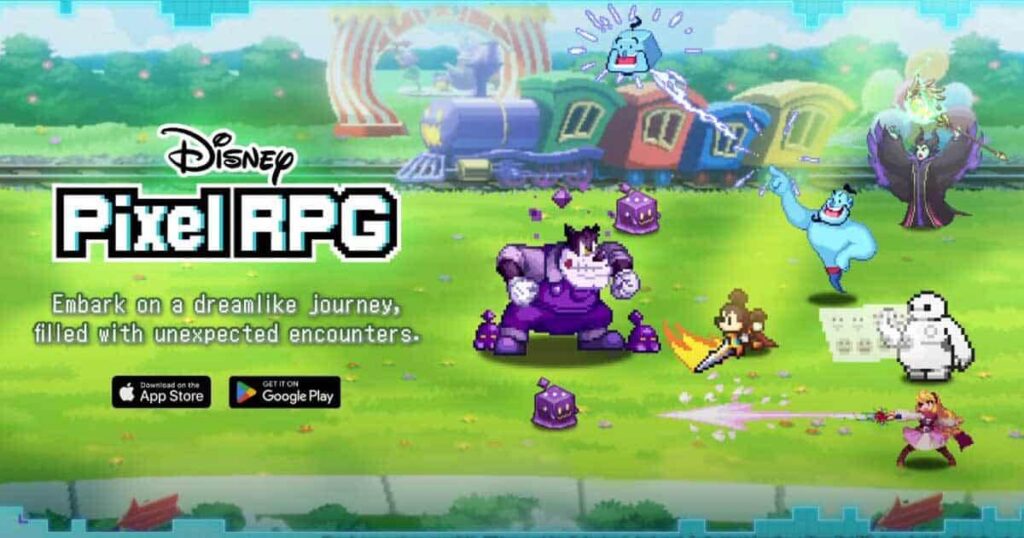 Disney Pixel RPG เกมมือถือใหม่ล่าสุด