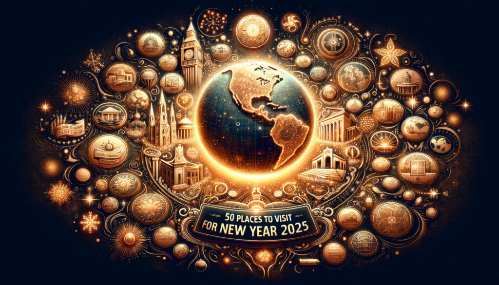 50 places to visit for New Year 2025