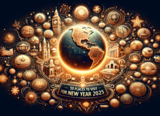 50 places to visit for New Year 2025